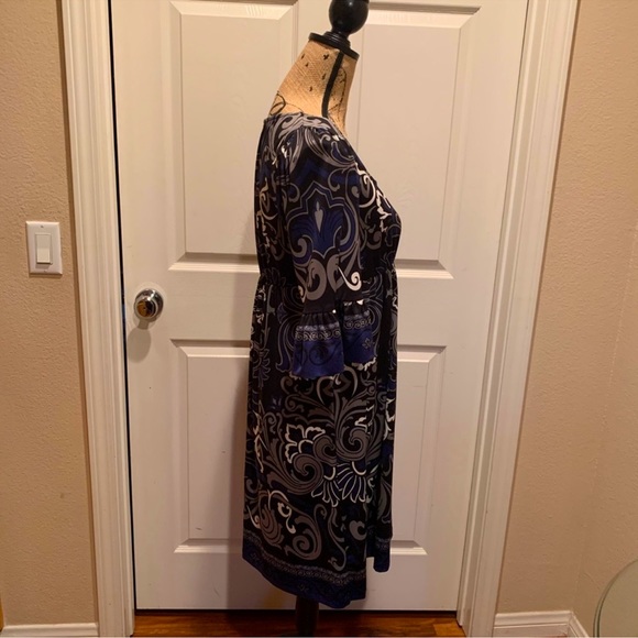 Trulli multi colored print dress - Picture 3 of 5